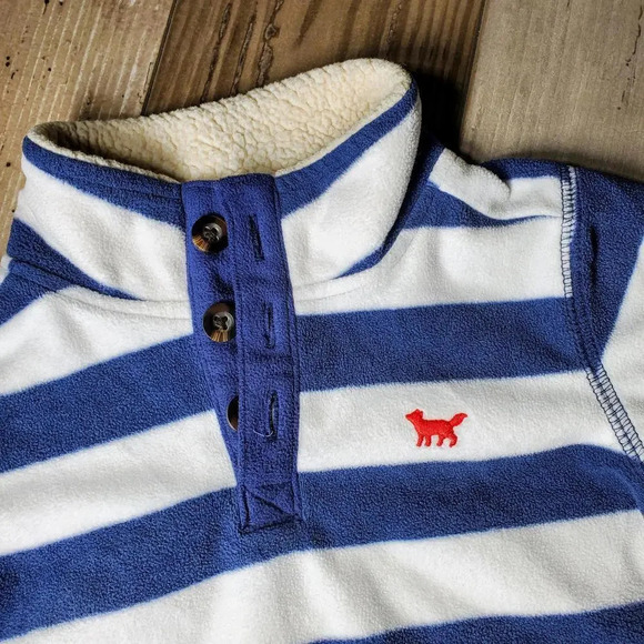 Carter's Striped Pullover Sweater Baby Toddler 18m Fox - Picture 1 of 9